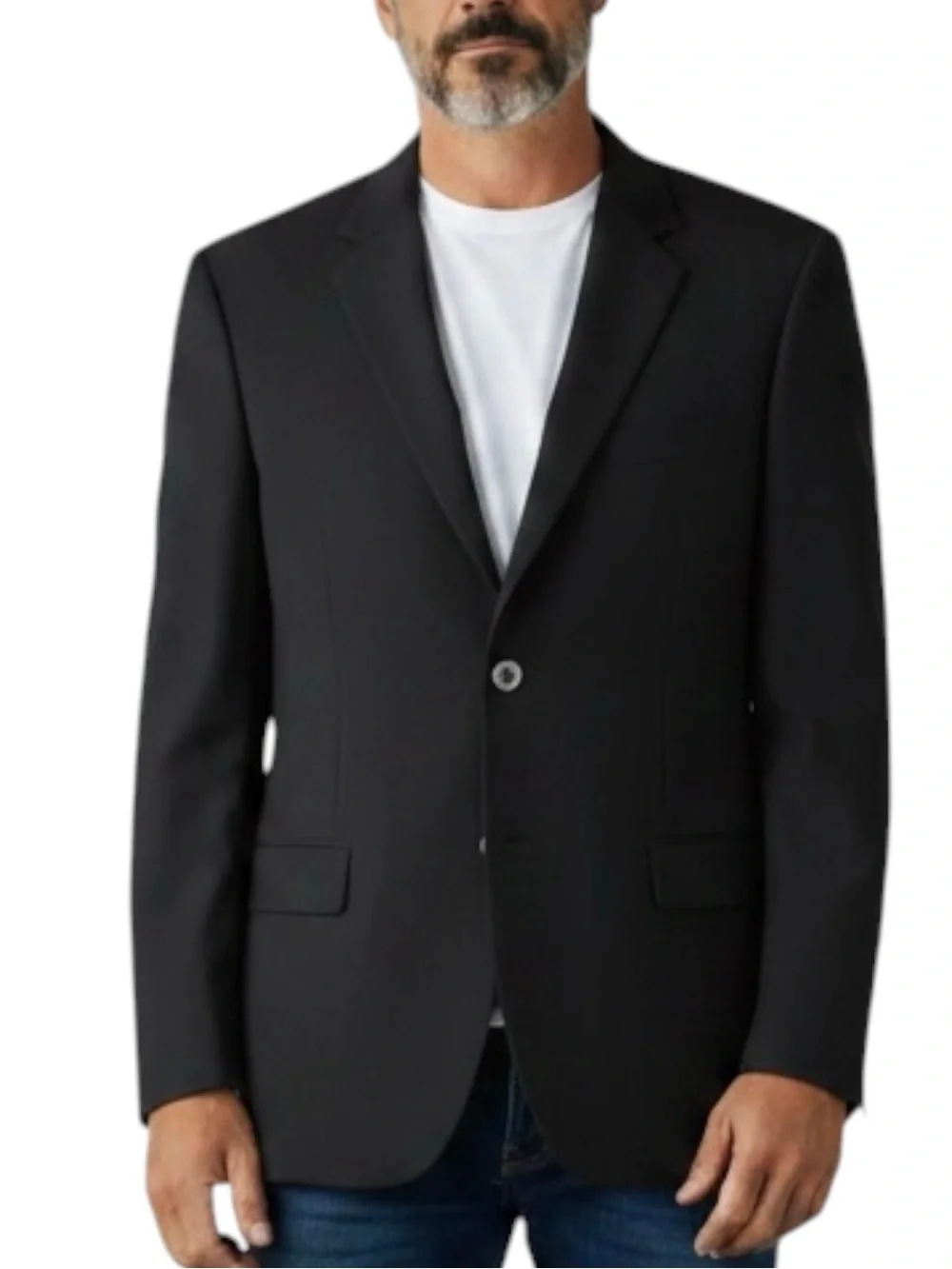 RALPH LAUREN 2 Button 100% Wool Sport Coat Jacket Big Tall Size 50L -- WOW!!!